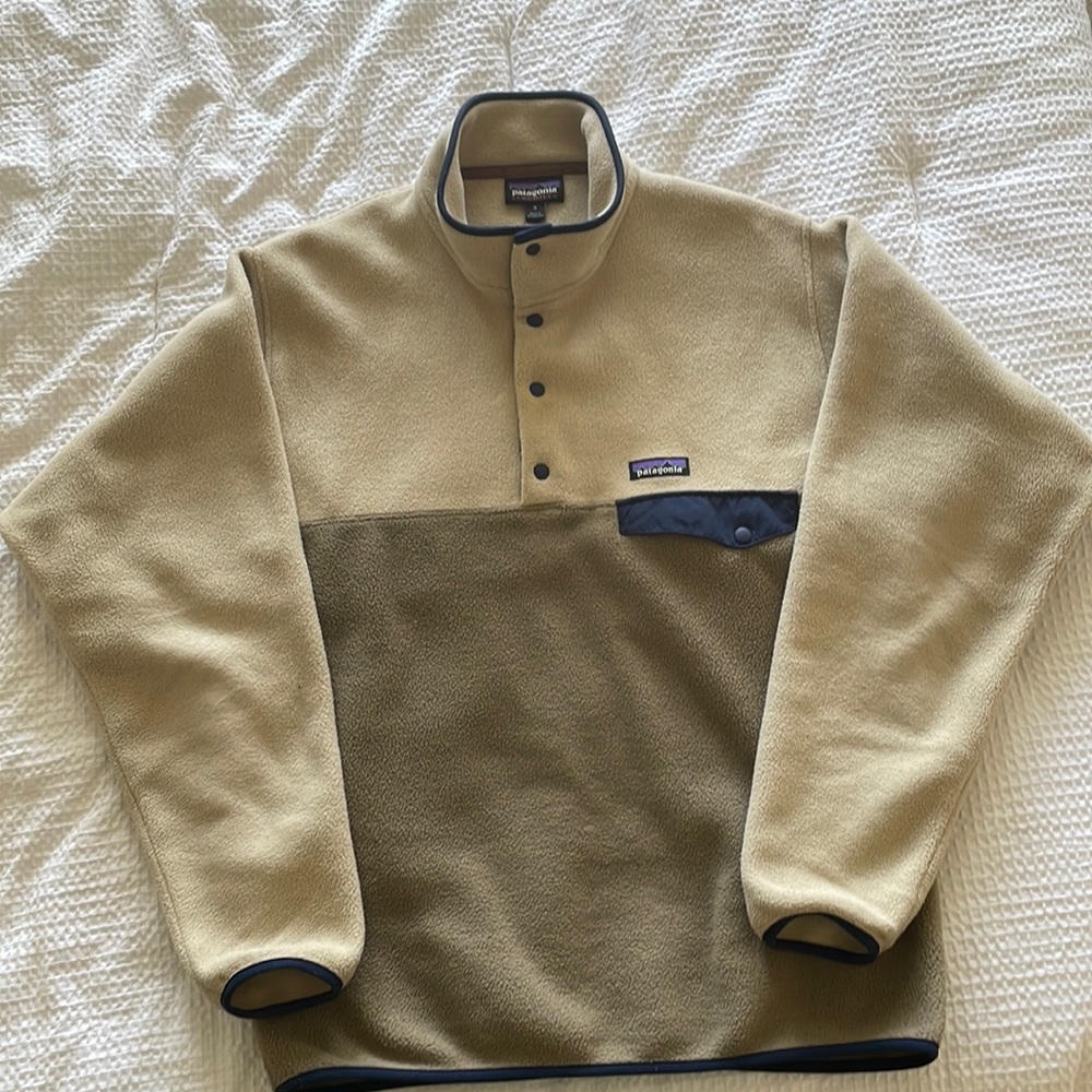 Patagonia Men’s Micro D Snap-T Pullover Medium EUC